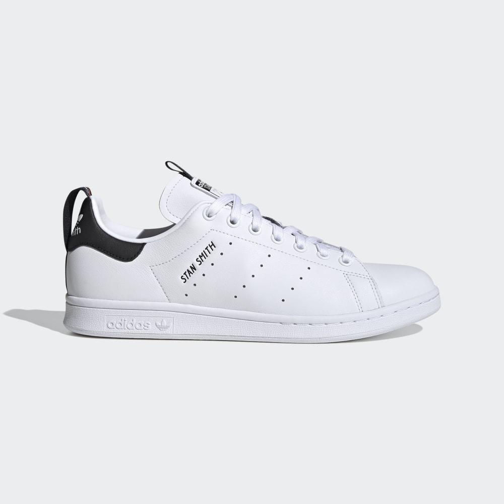 Adidas Men's Stan Smith Originals Shoes White/Black/Red Ireland FW5814